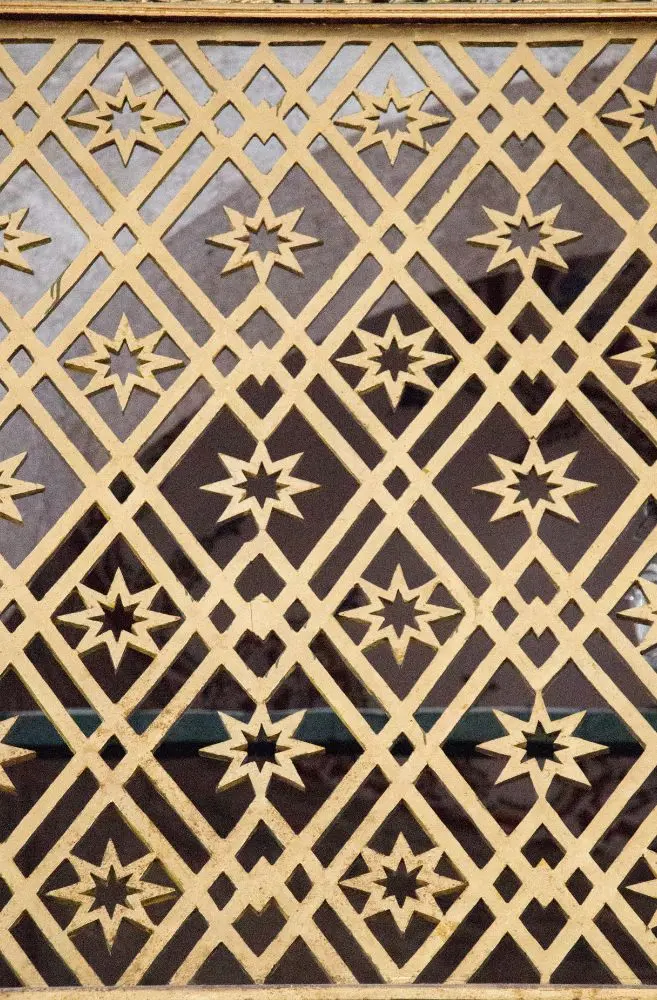 CNC metal cutting grille panel — Eish CNC Designs Indore