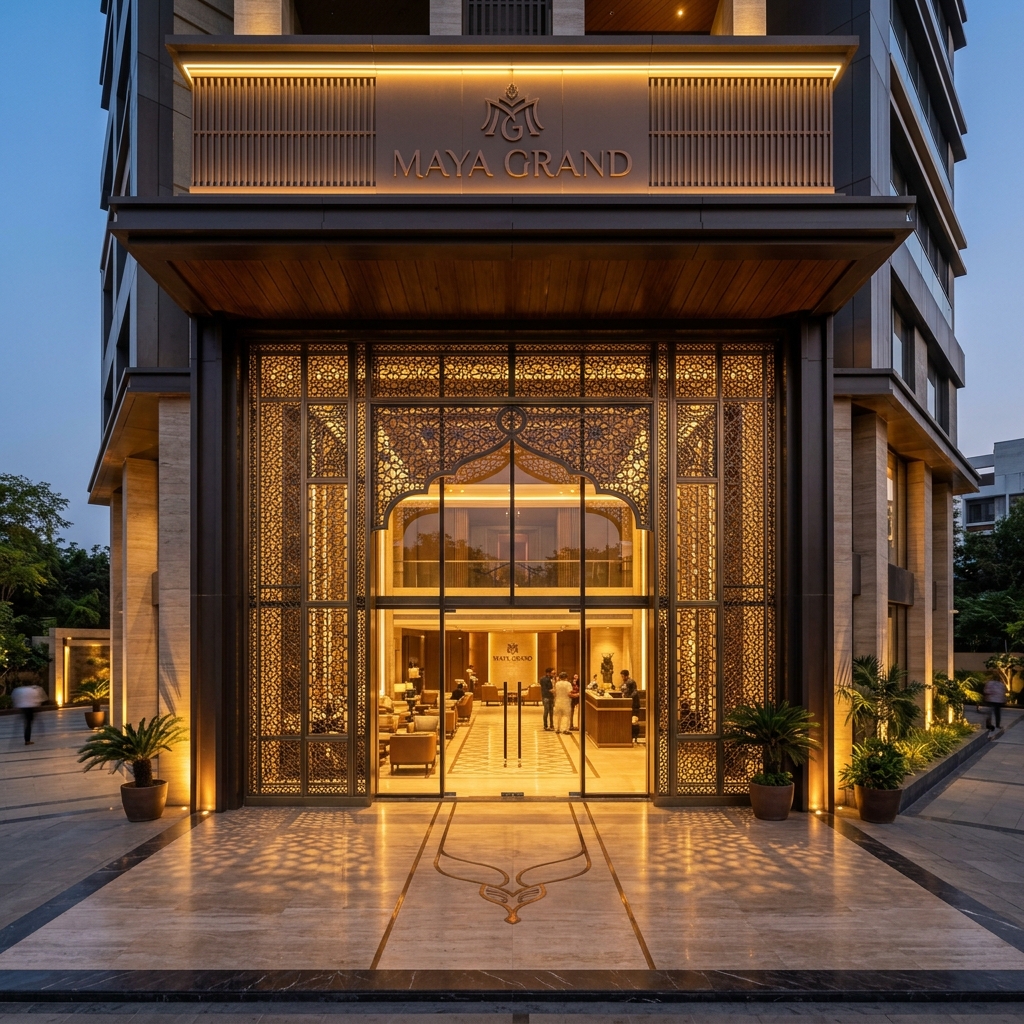 Building Entrance Jali